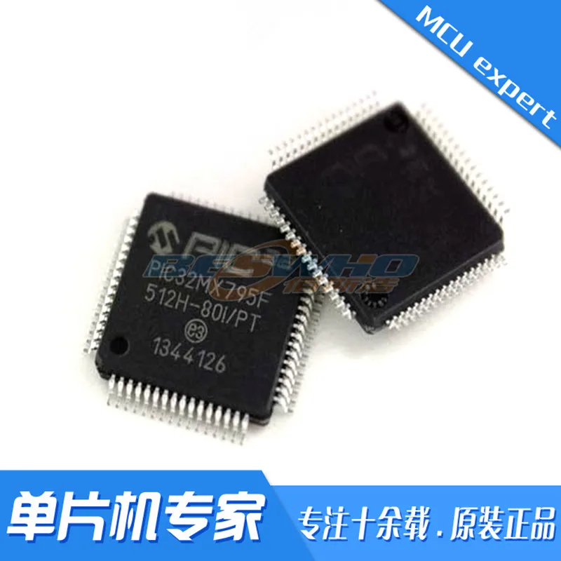 

1 шт./лот PIC32MX340F512H-80I/PT PIC32MX 440F512H 695F512H 795F512H QFP64 Chip IC 100% Новый оригинальный