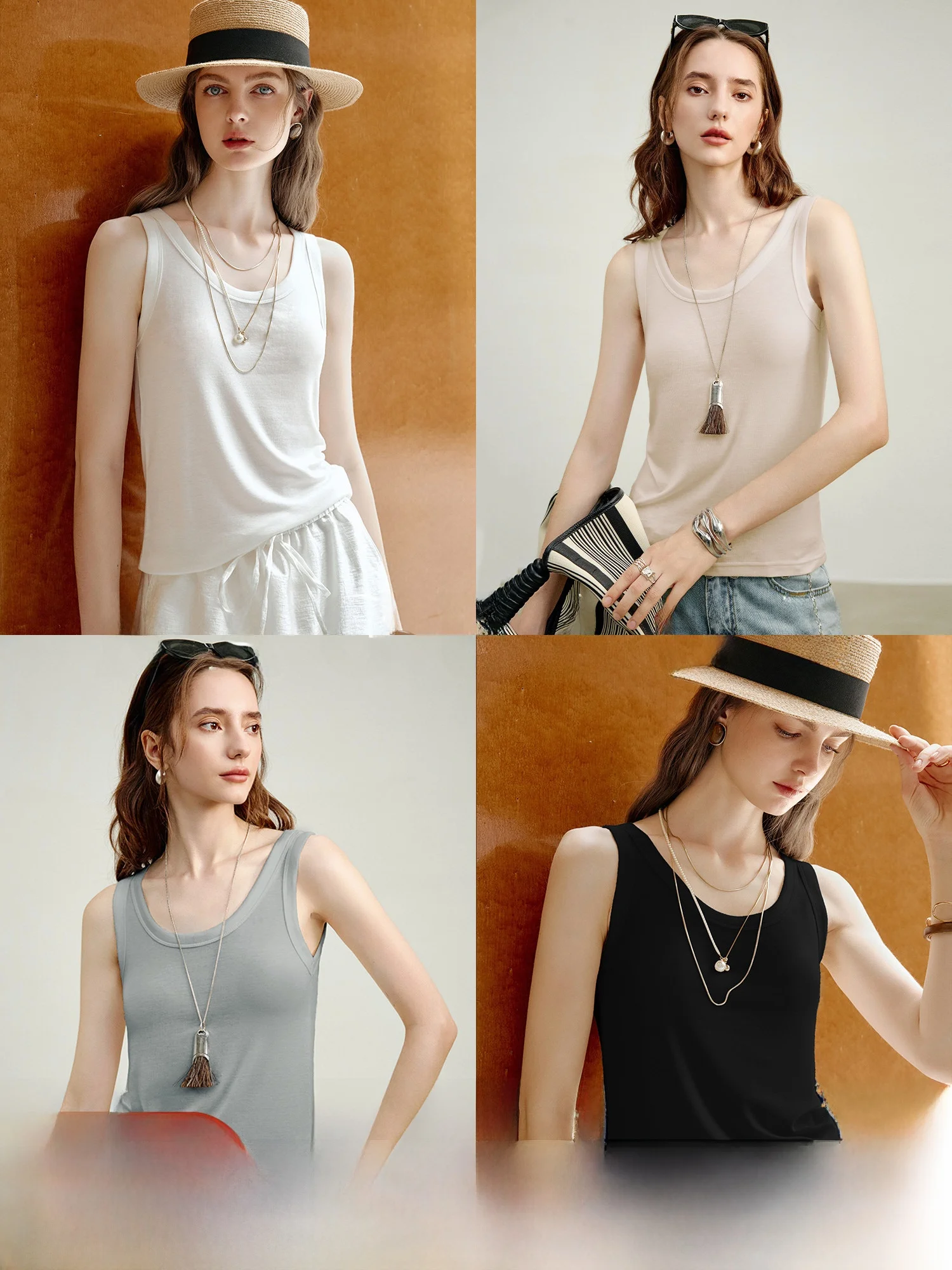 

Женский жилет-безрукавка Nagagu Pumpkin Valley, повседневный, из смесового шелка, многослойный, модный, простой, для ношения под одеждой