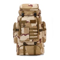 80L Tactical Backpack Waterproof Trekking Fishing Hunting Bag Molle Backpack Outdoor Sport Military Rucksacks.