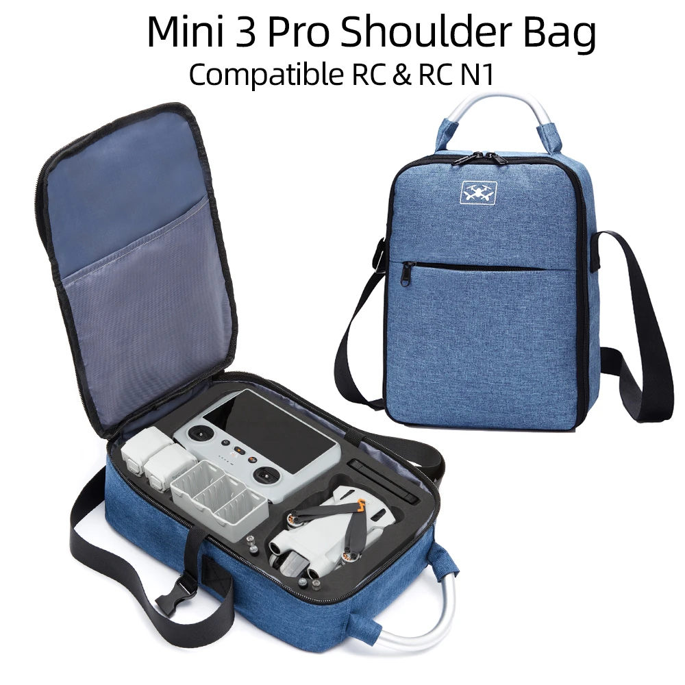 

For Mini 3 pro Storage Bag Travel Carrying Case Portable Box Shoulder Case Drone Accessories