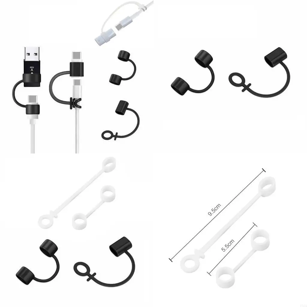 193A Phone Adapter Protectors Anti-lost Lanyard Case Cover Silicone Sleeve Accessory