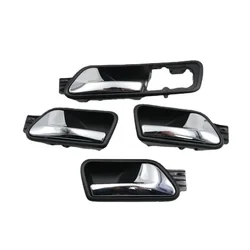 For VW Touran Caddy Car Chrome Inside Door Handle Inner