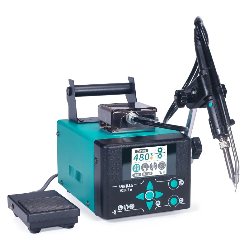 soldering machine hand-held pedal dual-purpose high-frequency soldering digital display constant temperature soldering table