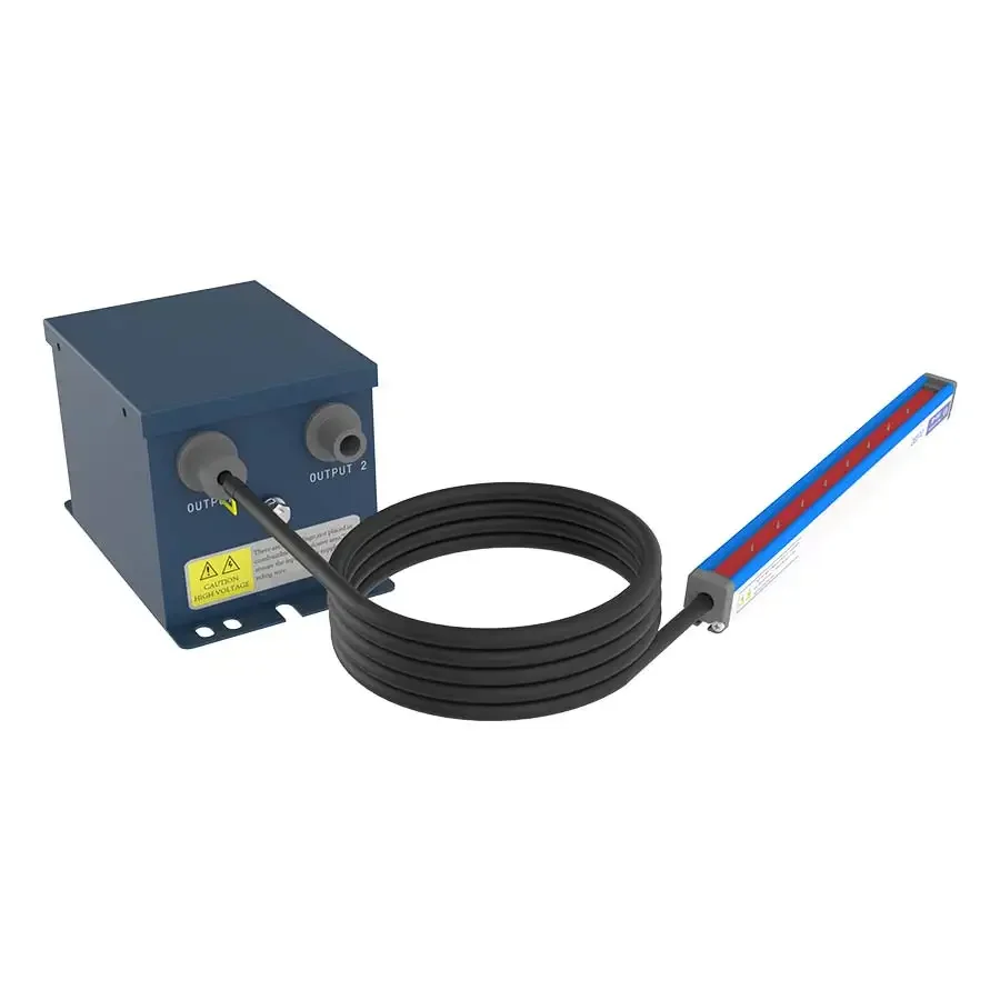 Premium Products China manufacturer QP-E60 24VDC Long distance electrostatic discharge eliminator bar for  textile industry