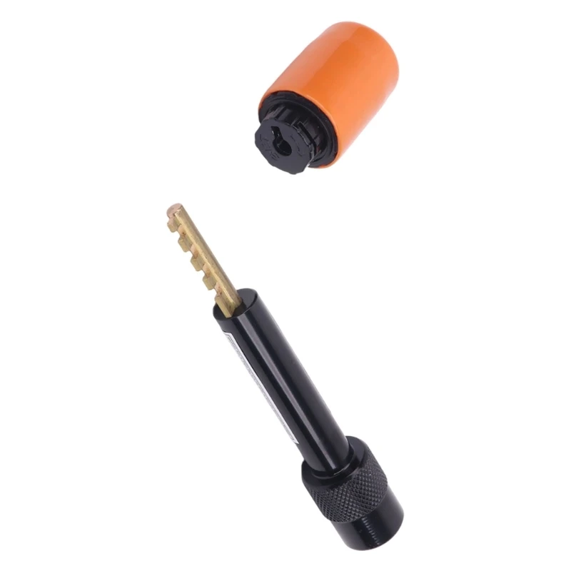  Combination Trailer Receiver Locking Pin with Numbered Dials and Metal Body