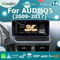 1920*720P 12.5'' Screen CarPlay Android 13 Auto Stereo GPS autoradio For Audi Q5 2009-2016 2 din Car Radio Multimedia player 4G