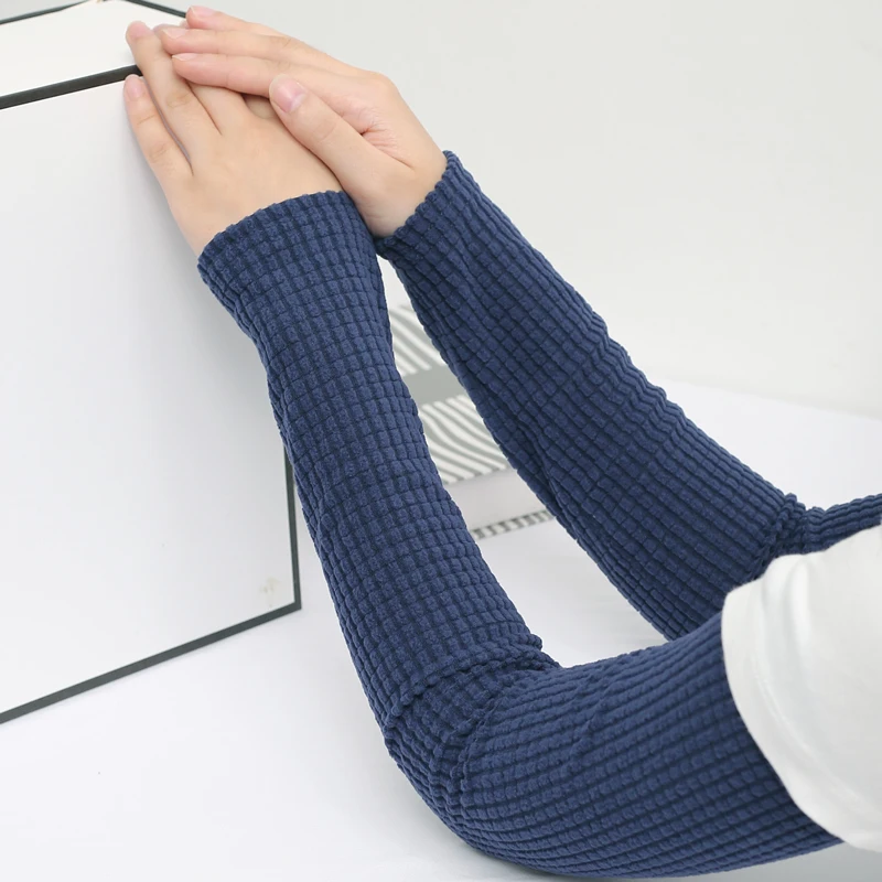 

Windproof warm sleeve elbow joint arm cover four seasons leisure air conditioning room warm women's long gloves cold fake sleeve