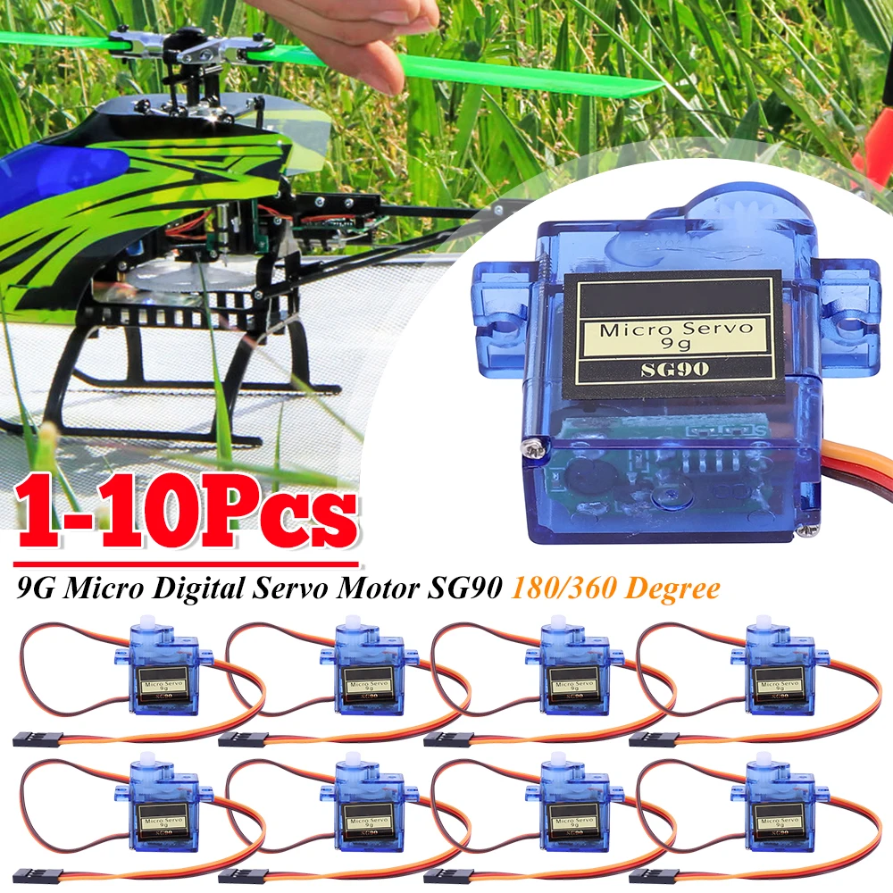 1-10PCS 9G Micro Di…