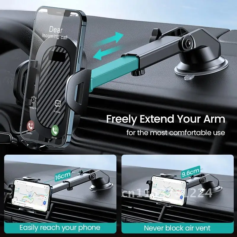 INIU Sucker Car Phone Holder Mount Stand GPS Telefon Mobile Cell Support For iPhone 13 12 11 Pro Max X 7 8 Xiaomi Huawei Samsung