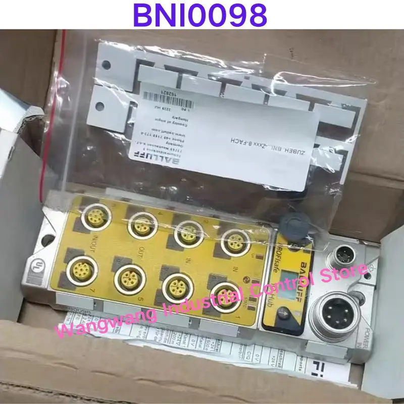 Brand-new  Safety IO module Model: BNI0098 (BNI IOF-329-P02-Z038)