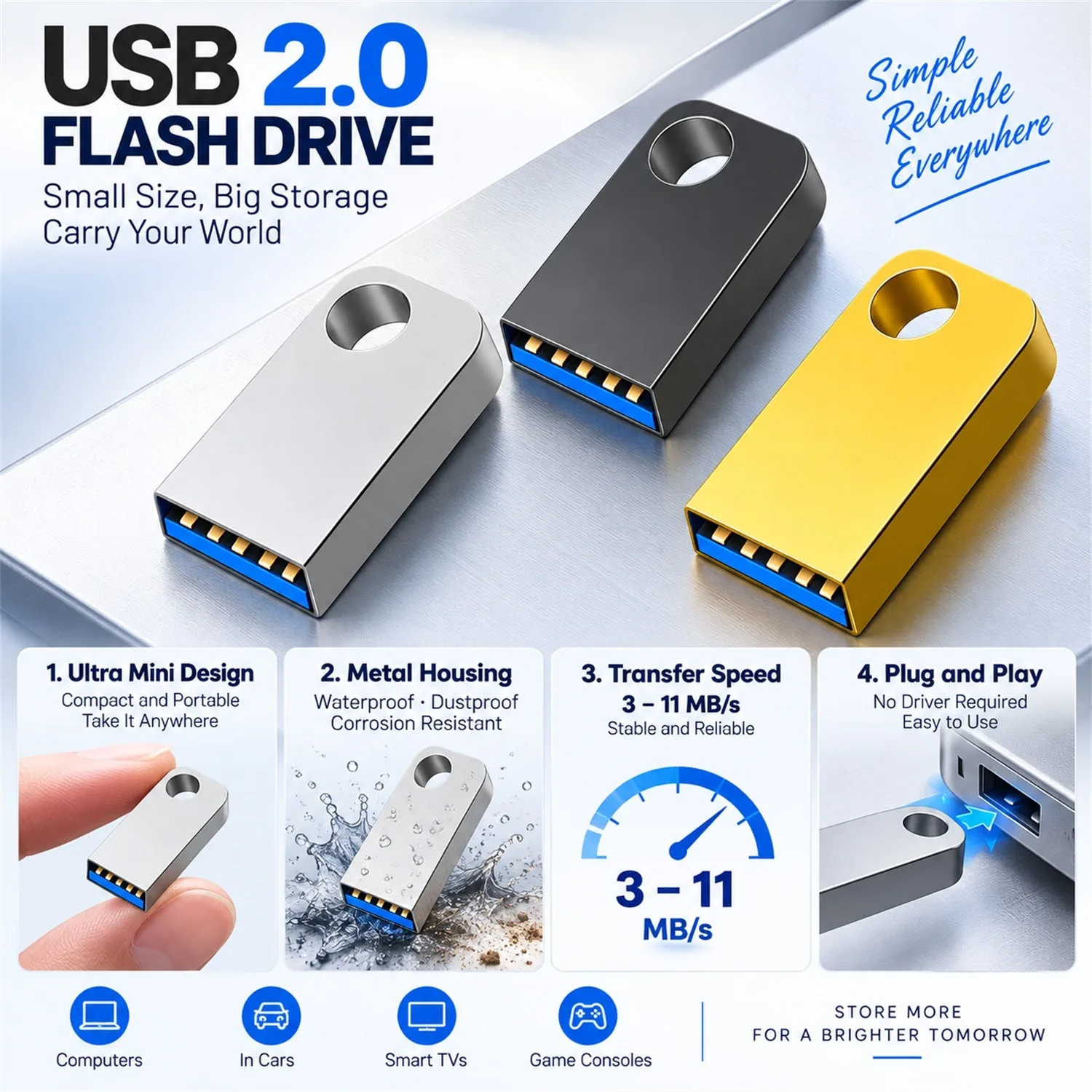 Pendrive Pendrive 128Gb Memory Stick 32Gb 64Gb Metal USB Flash Drive 128Gb Pen Drive 64 Gb 8Gb USB Stick 16 Gb Gift Memory U Disk ﻿ - Aliexpress Deal
