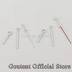Goutent Silver Watch Hands Fit NH35 NH36 PT5000 ETA 2836 2824 DG2813 3804 Miyota 8215 8205 821A 8200 Movement