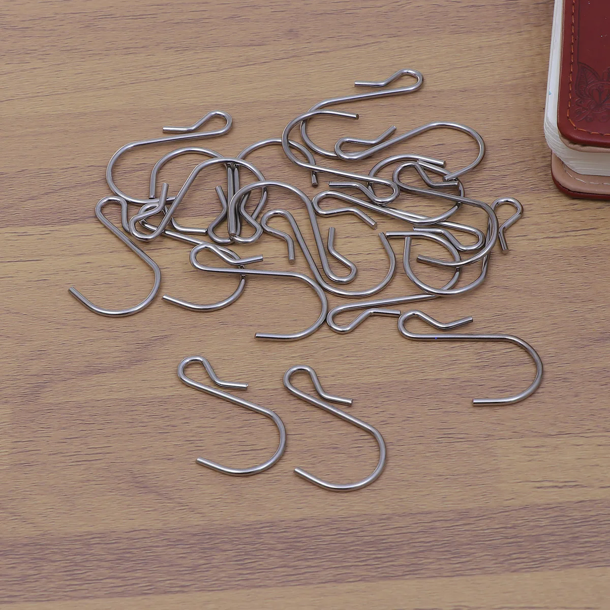 

20pcs Hooks Heavy Duty Metal for Kitchen Bedroom Closet Workshop Garage Storage Clothes Safe Flat Ends