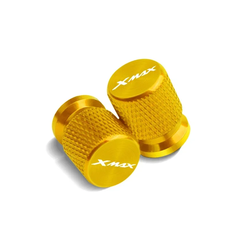 Capuchons de tige de port d'air de assujeten métal pour YAMAHA, accessoires de moto, XMAX 300 125, Xmax300, Xmax250, XPrévention 400, Xmax125, 2 pièces