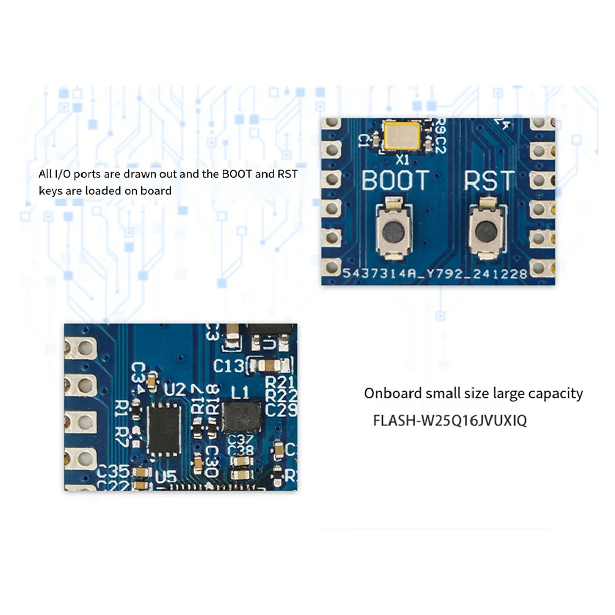2025+ 2X للوحة تطوير Pico2-RP2350 تعتمد على RP2350A، لـ Micro-Python، لـ