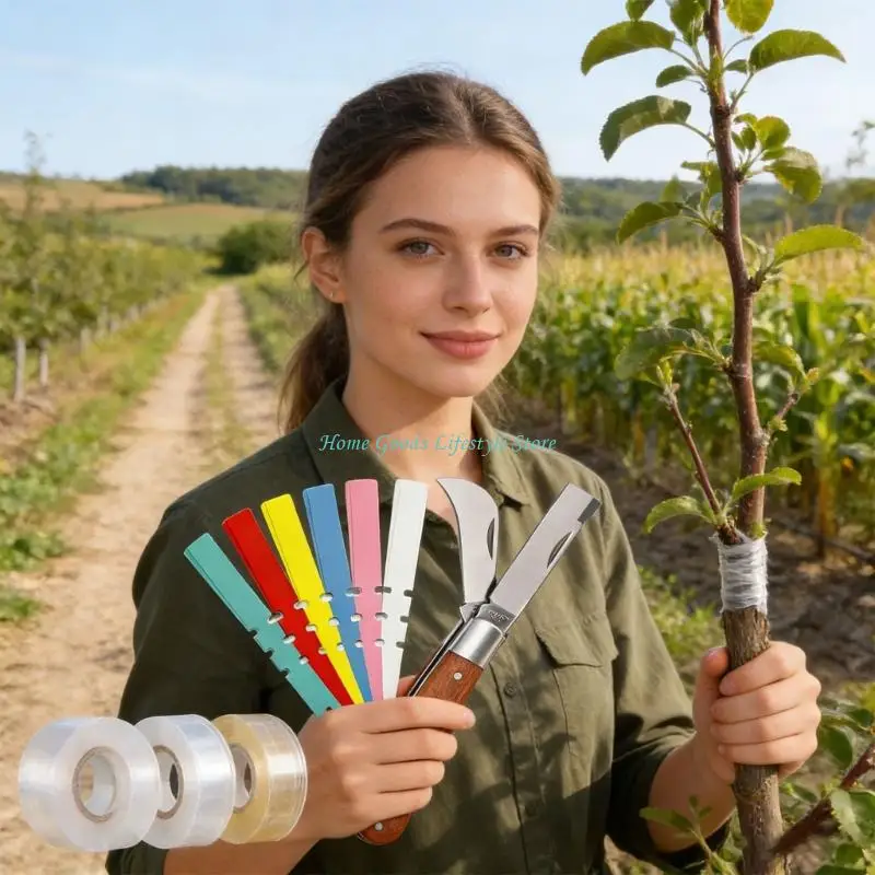 E74E Ergonomic Gardening Grafting Equipment With Metal For Easy Use