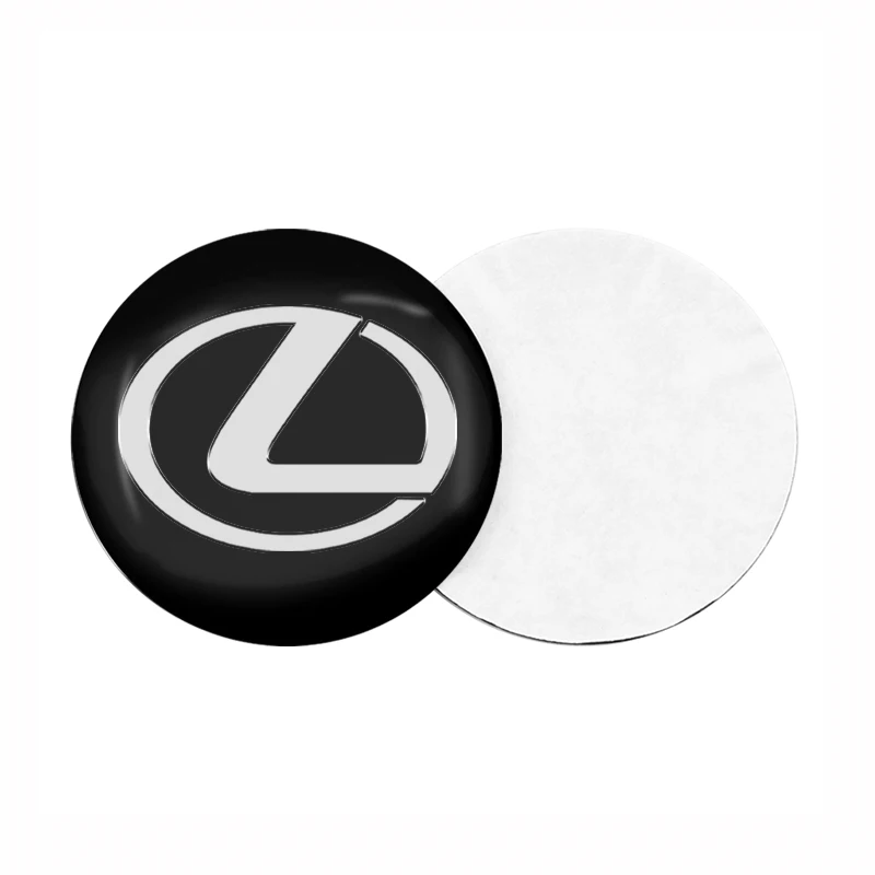 56 مللي متر سيارة عجلة مركز غطاء محور شعار ملصق عجلة لامع ورائع لكزس LS LC RZ RC IS350 ES300 GS350 CT200h GX460 LX570 220D 250 UX #3