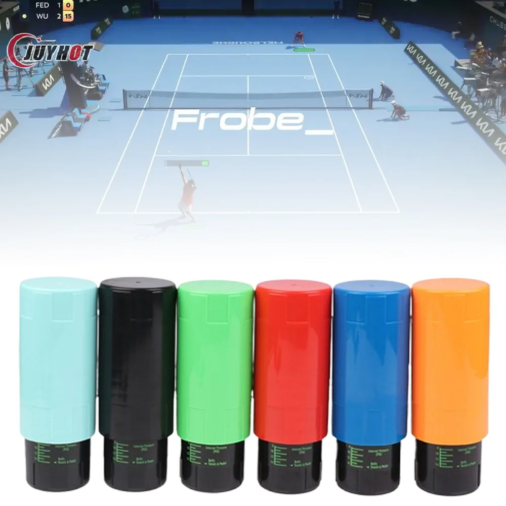 Tenis Topu Tasarrufu Basınçlı Tamir Depolama Spor Basınç Koruma Kabı Tenis Topu Şekli Geri Yükleme Basınçlandırıcı