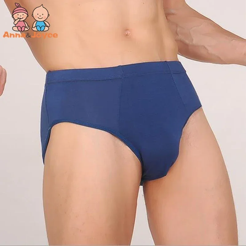 Calzoncillos triangulares multitranspirables para hombre, ropa interior Sexy, fibra de bambú, anticuerpo, 5 unidades por lote