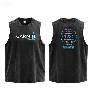 Oversized Washed Black Running Tank, "Run Malaysia" Inspired Print, Athlete Streetwear Sleeveless Vest image 5