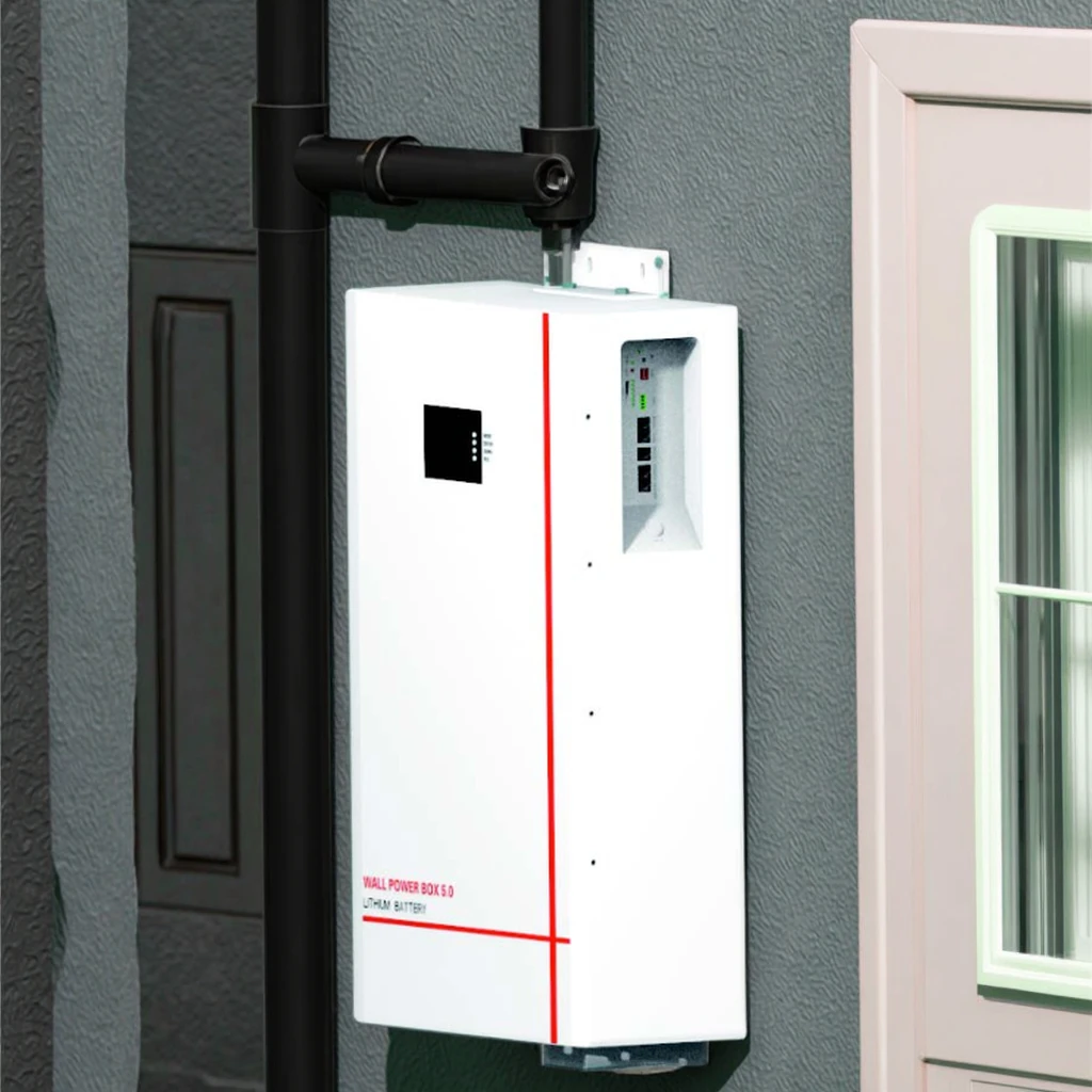 10.24KWH LiFePO4 Battery Energy Storage System IP65 Stackable CAN 10-Year Warranty Industrial Home Solar Photovoltaic 51.2V