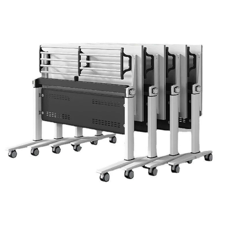 Home Office Furniture Cheap Office Furniture Foldable Conference Desk Movable Conference Table With Wheels Modular Office Desk