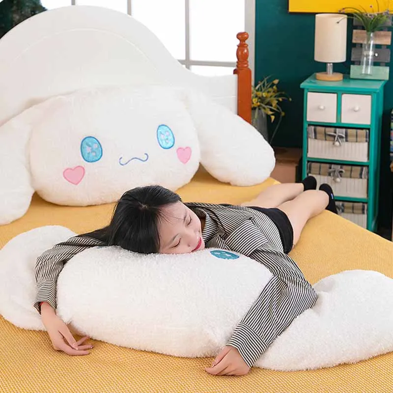 70cm Giant Cinnamoroll Pillow Plush Toy Cute Stuffed Animal Dog Doll Children Toys Bedhead Pillow Gift