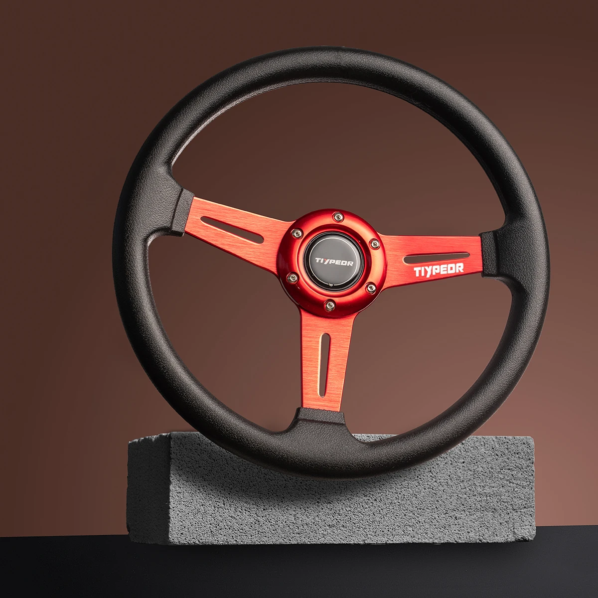 Tiypeor Racing Style Steering Wheel Sports Drifting Car Steering Wheel