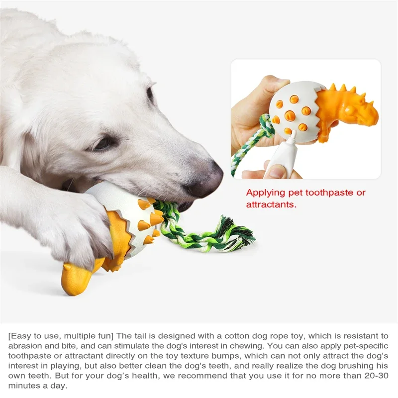 Dinosaur Egg Dog Chew Toy 5