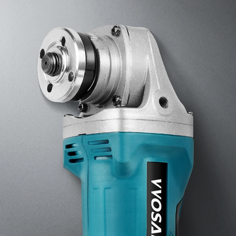 Imagem -04 - Vvosai 20v 125 mm Velocidade Brushless Elétrica Angle Grinder Moagem Máquina Ferramenta Elétrica Li-ion Bateria Ferramentas Elétricas Cordless