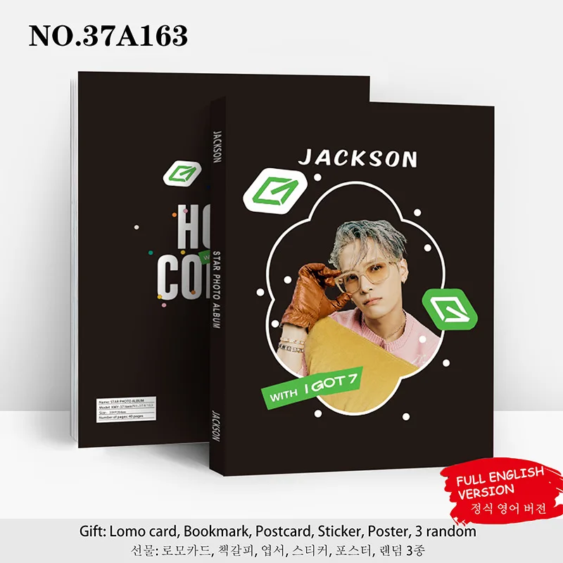 GOT7 Idol Boy Group JACKSON New Album Series High Quality Photo Collection HD Printd Poster Collection Fans Gifts