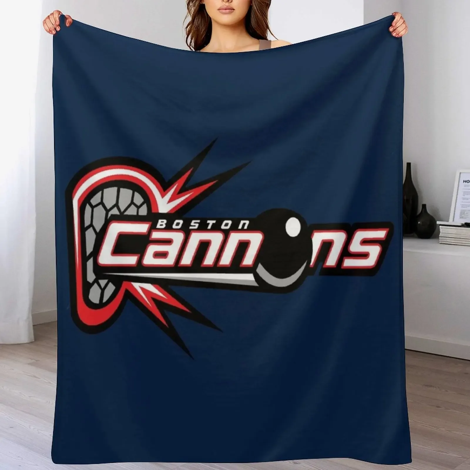 LC_The Cannons Essential Throw Blanket Multi Purpose Soft Warm Blanket for Home Travel