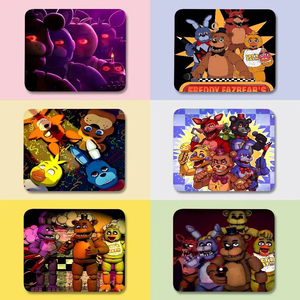 F-Fnaf F-Five-nights-At-Freddys Peripheral Rubber Mouse Pad Animation Two-dimensional Office Desktop E-sports Game Keyboard Pad
