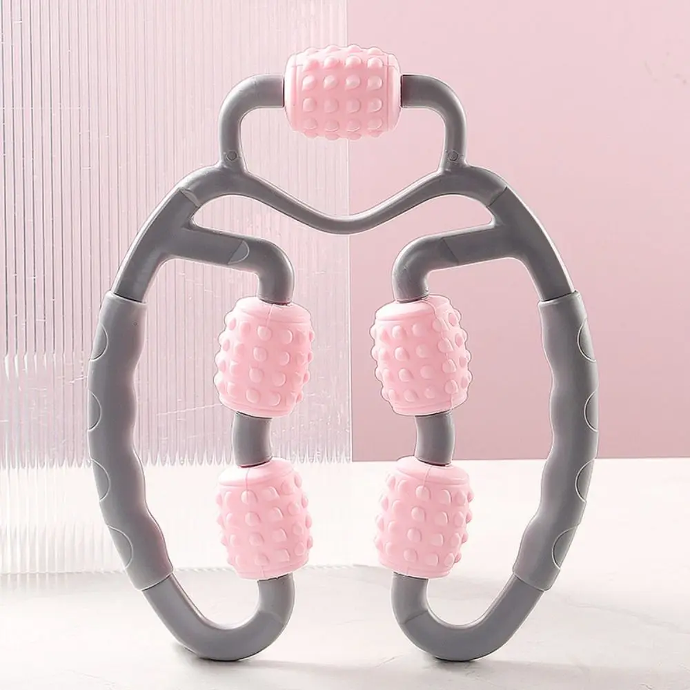 

Five Wheel Massager Ring Leg Clip Anti Cellulite Body Massager Yoga Massage Roller U-shaped Fitness Annular Leg Clamp