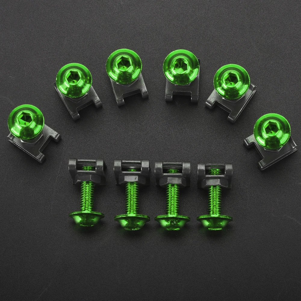 For Kawasaki KLX250 KLX 250 300 300R 2008 2009 2010 2011 2012 2013 2014 2015 2016~2025  Fairing Screw Bolts Bodywork Screw Nut