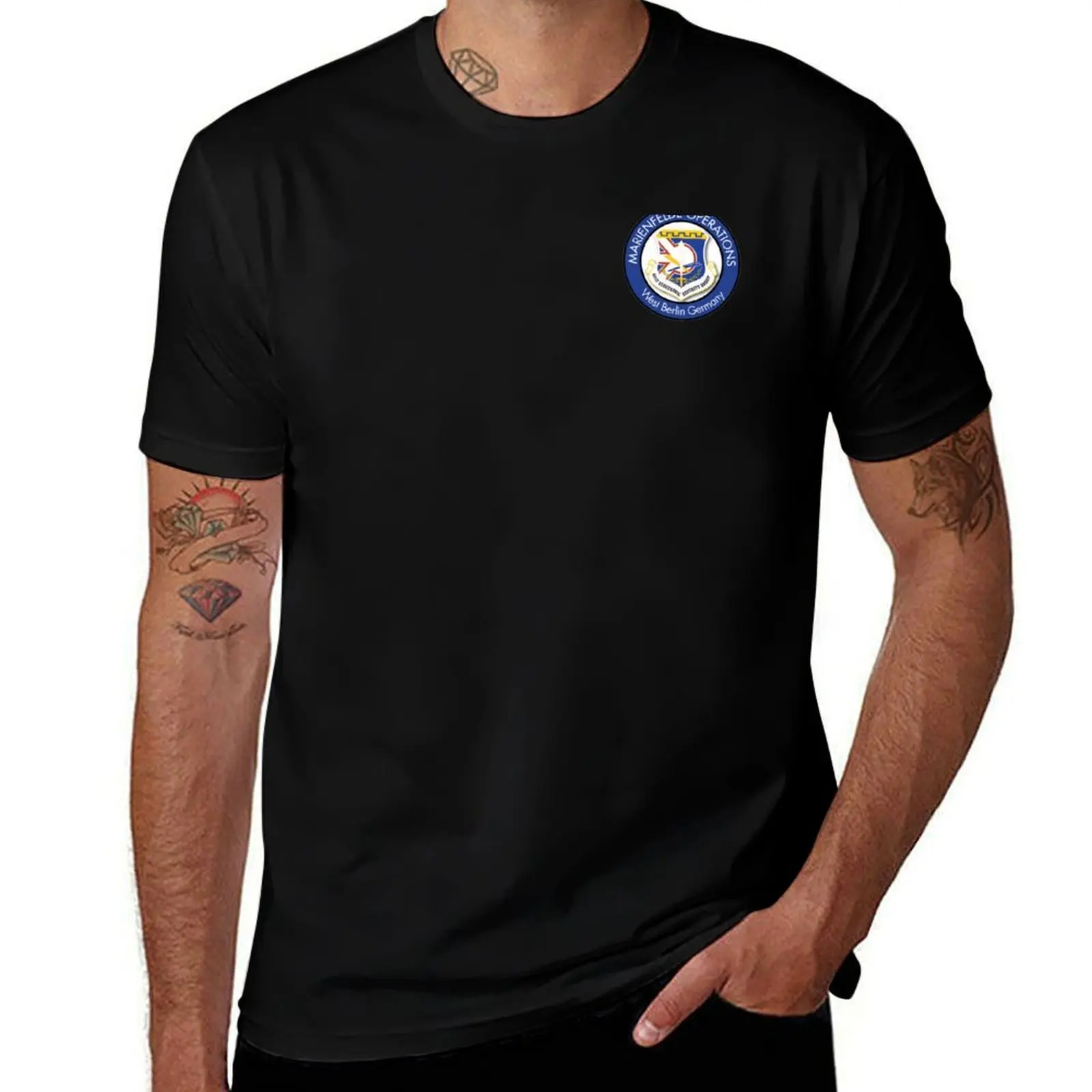 6912th Security Group, Marienfelde Operations T-Shirt Cool Feeling Summer Tee Shirt