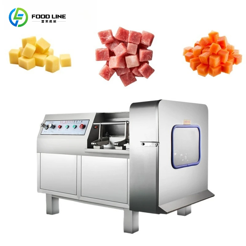 Customized Full Automatic Fresh Meat Slicer Frozen Meat Cutter Electric Meat Cutting Machine for Beef Pork Chicken