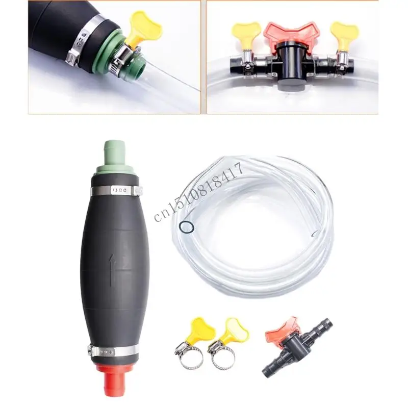 

517B High Siphon Hand Oil Transfer with Hose Portable Hand Manual Hand for Gas