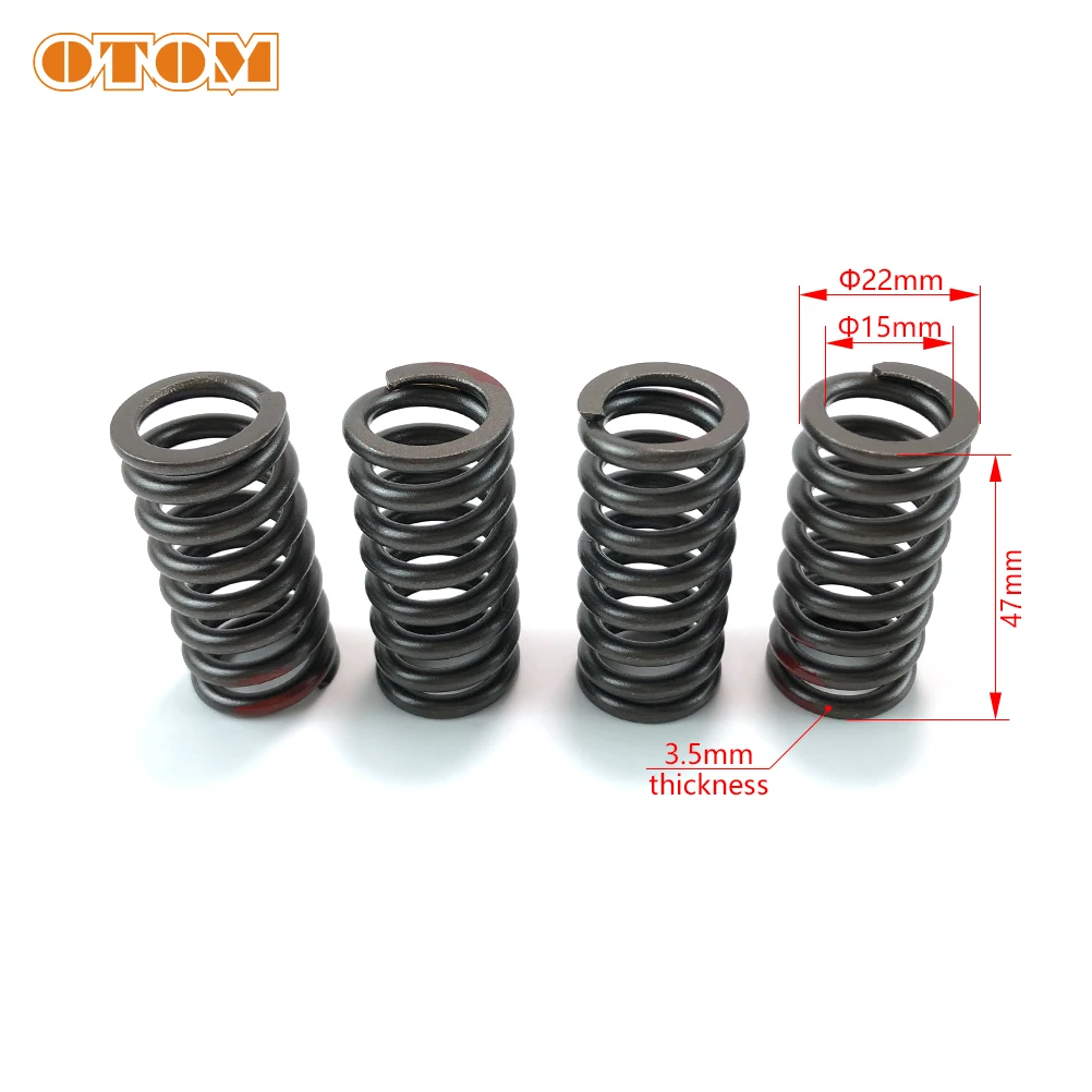 Motorcycle Accessories Intake Exhaust Valve Spring For ZS177MM Engine ZONGSHEN NC250 MOTOLAND AVANTIS GR7 GR8 BRZ KYAO BSE Bikes