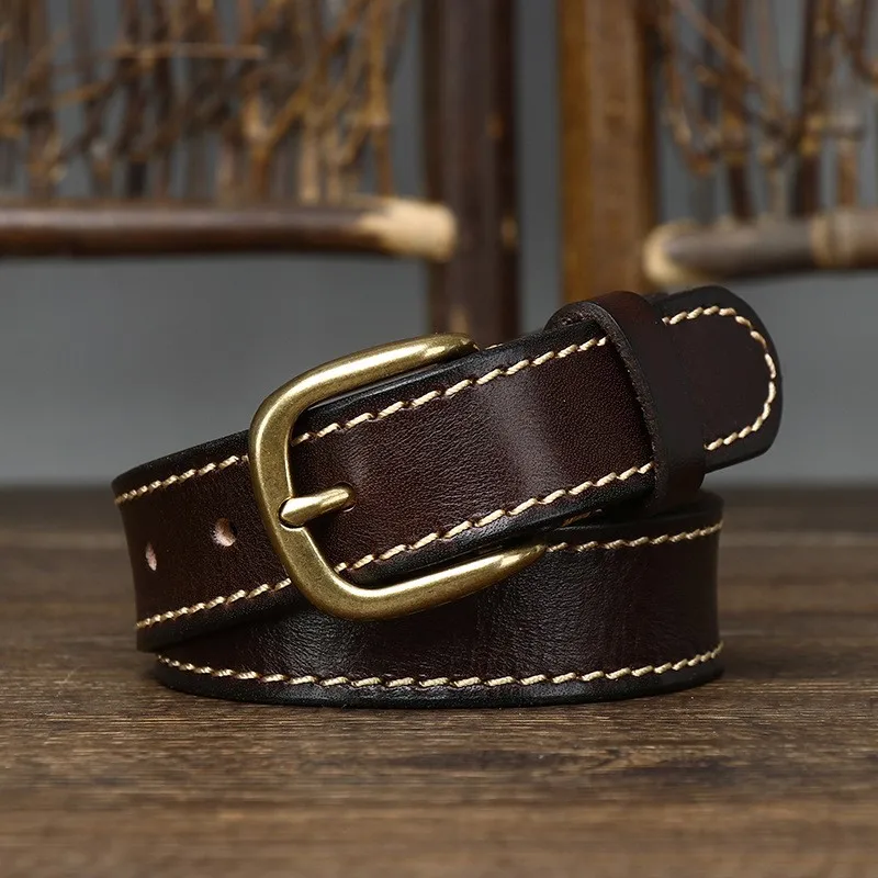 2.8CM fashionable versatile car line decorative belt pure for women