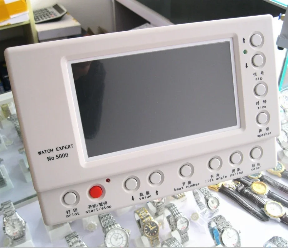 Calibrator Wiring Machine Mechanical Watch Tester Clock Repair Tool MTG-5000