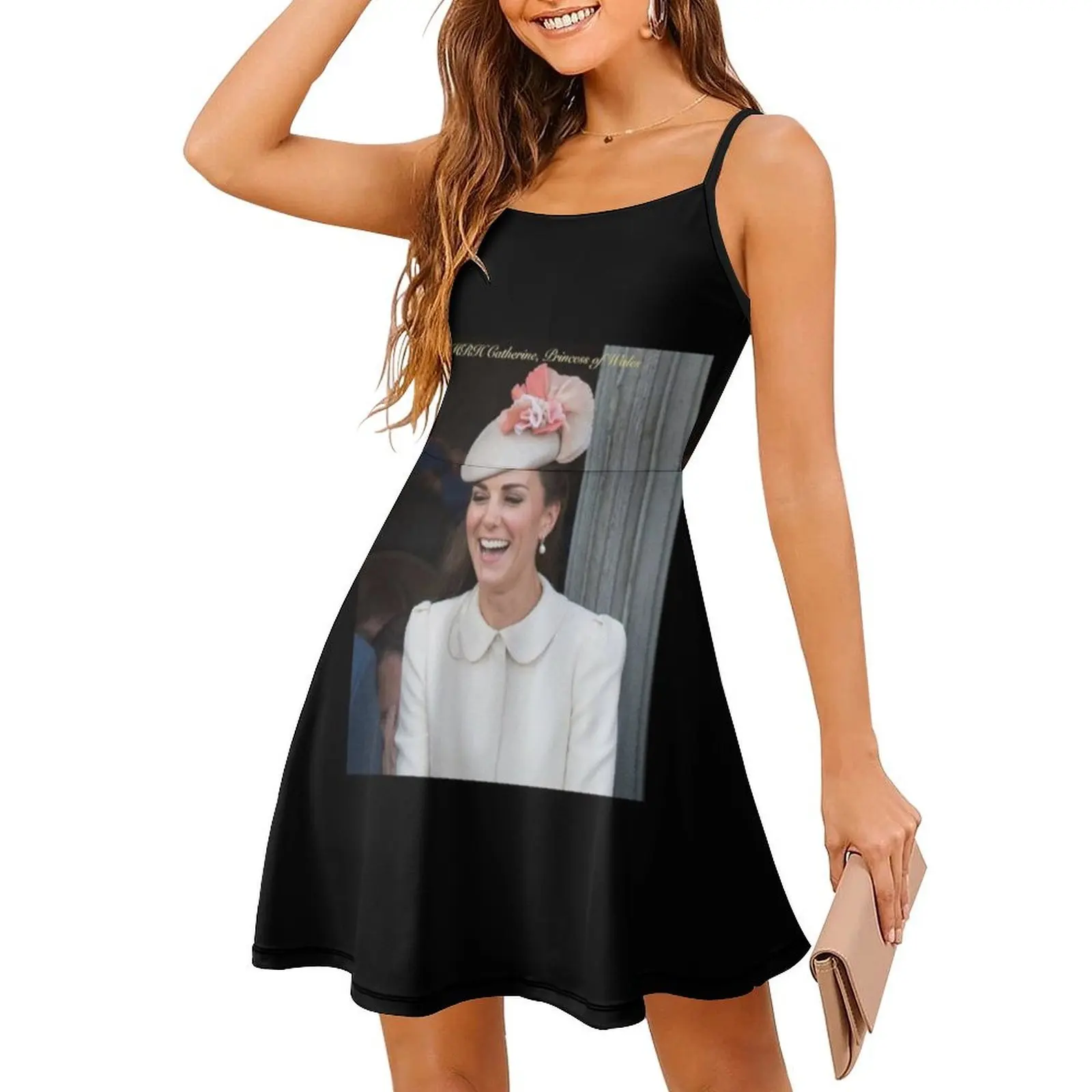 دوقة الآن كاثرين أميرة ويلز بلجيكا 2014 فستان على الطراز الكوري للنساء فستان كاجوال أنيق للحفلات أو اليومية #3