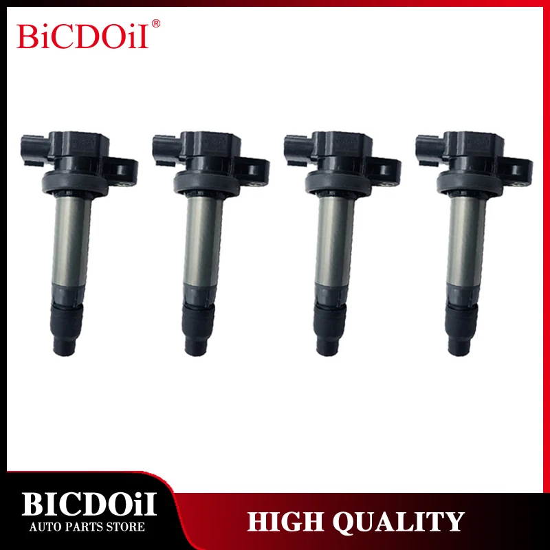 

1/4Pcs 90919-02263 Ignition Coil For Toyota Etios Liva Cross Sedan K1 5DA 358 90919-T2009 9091902263 90919T2009 Car Accessories