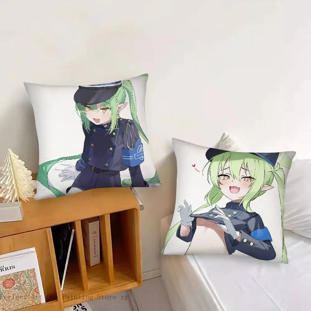 Nozomi Anime Game B-Blue Archive Pillow Case Fashion Square Pillowcase Bedroom Sofa Room Ins Decoration Leisure