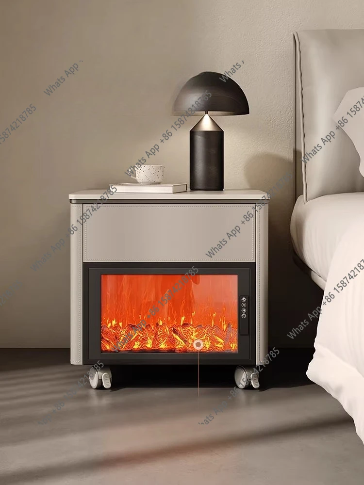 

Передвижная прикроватная тумбочка, роскошная, современная, для спальни, кровати, дивана, с небольшими шкафчиками, высококачественная, дизайнерская, креативная.