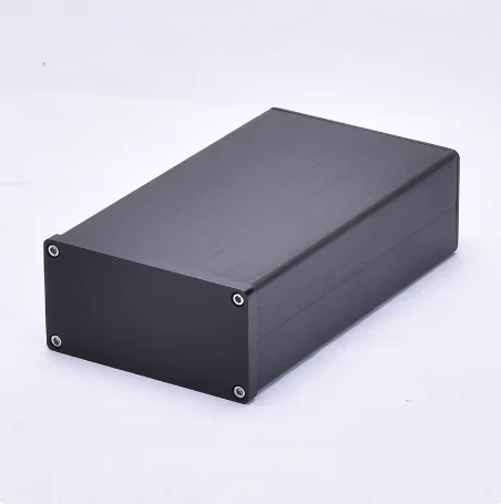 

0905 Малый раздельный источник питания/корпус усилителя для наушников/полностью алюминиевый корпус усилителя мощности DIY Box (092×47×158 мм)