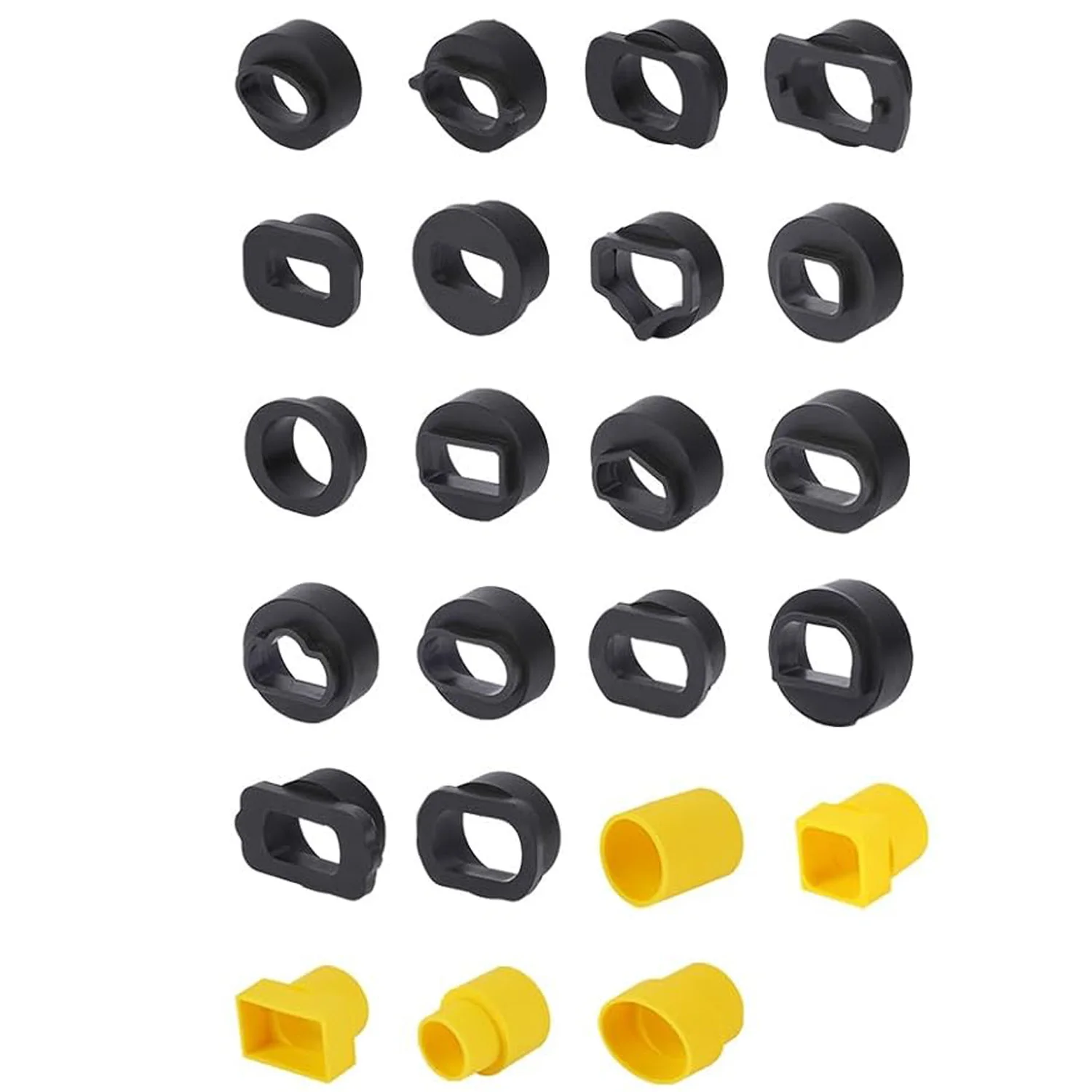 

23PCS Walnut Blaster Adapter for HTS558 Walnut Sand DE-Carbon Cleaner, Automotive Walnut Blaster Cleaner Adapter