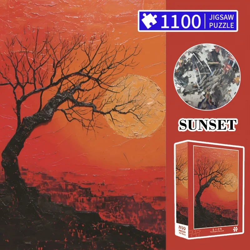 Premium 1100-Piece Adult Jigsaw Puzzle 