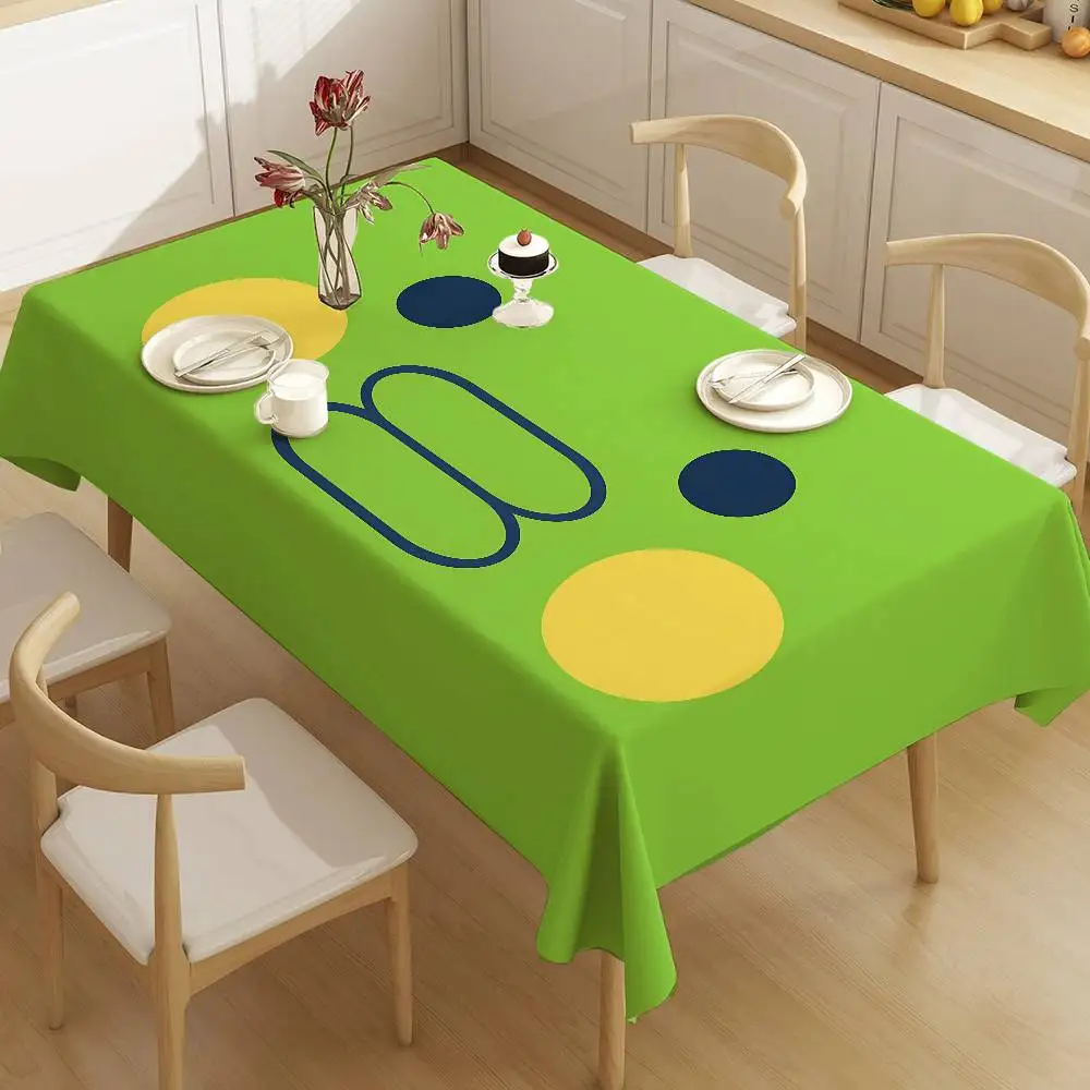 Game T-Tamagotchi Washable TableCloth For Wedding Party Dining Banquet Decoration Luxuriou Table Table Protector Cloth