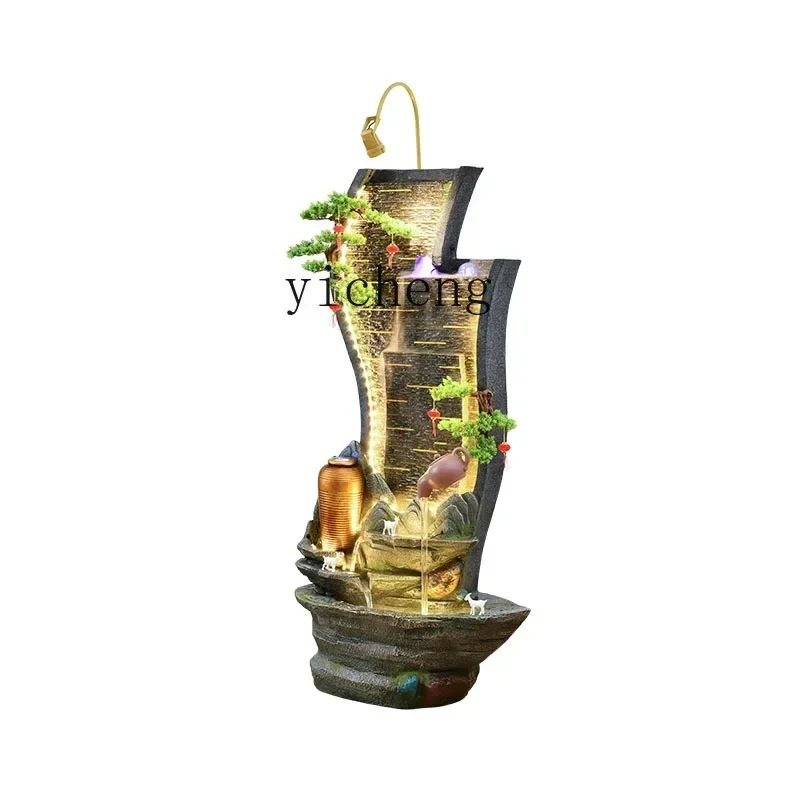 

Chinese rockery flowing water fountain home landscaping ornament floor water feature decoration